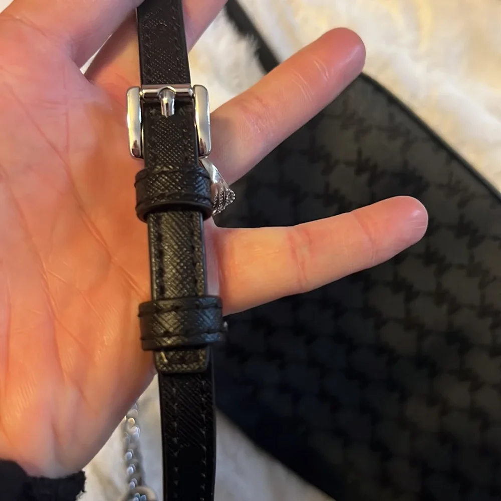 🖤🤍Authentic Michael Kors jet set large chain strap crossbody bag 🖤🤍 - Picture 12 of 13